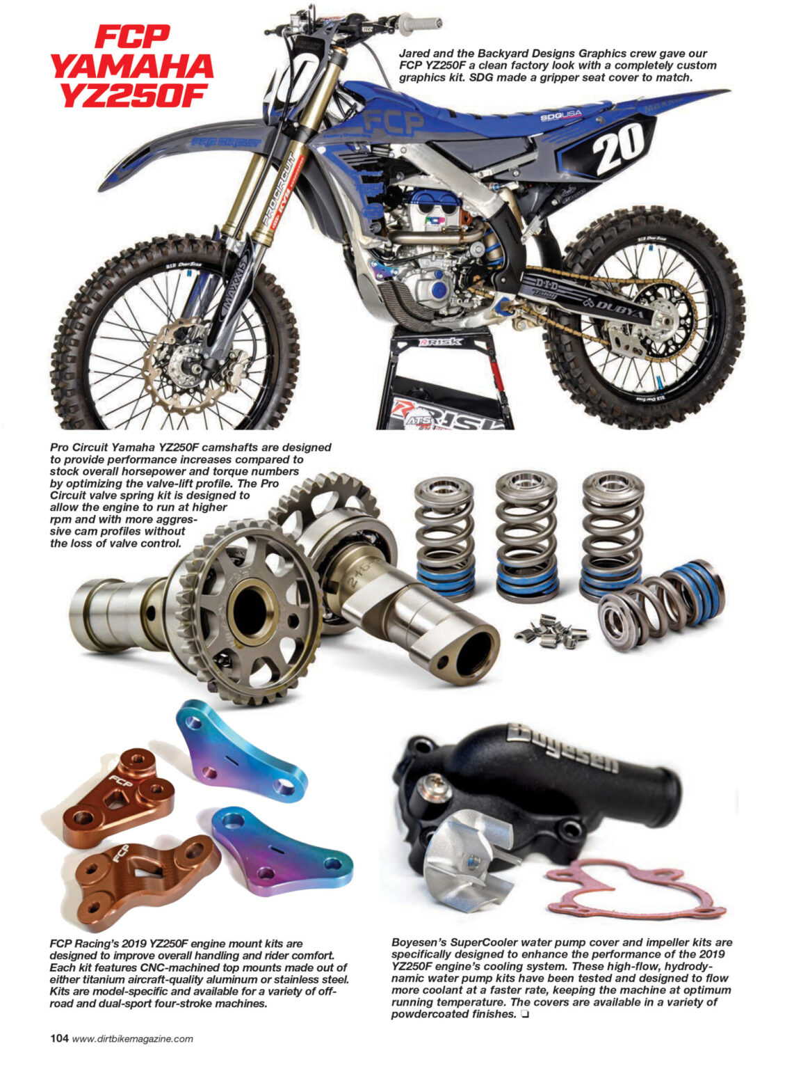 FCP Racing Titanium Engine Mount Kits Factory Chassis Parts